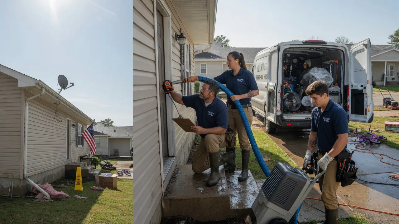 Ceiling Water Damage Restoration in Andrew, IA near me